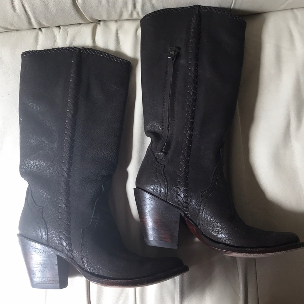 Charlie1Horse Western braided boots